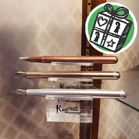 Gifts Ideas, gift tips, Basel, Gifts Basel, Souvenirs, Gifts, present, presents, Shopping, fountain pen, Kaweco, writing utensils, Germany